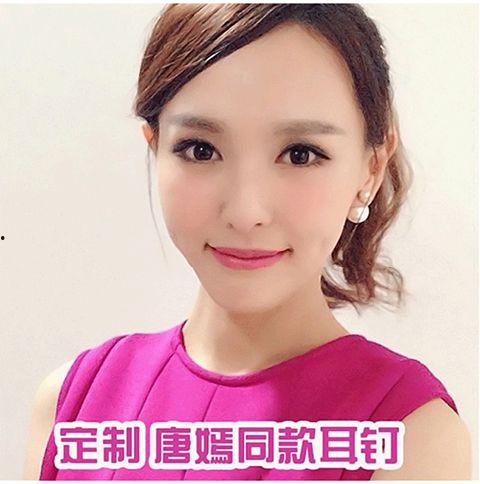 珍珠耳饰明星网红图,明星网红们的时尚演绎